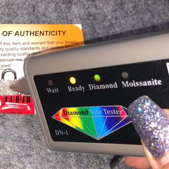 Custom made real diamond lock earrings .65ct natural diamonds NOT CZ best gift - Picture 7 of 7